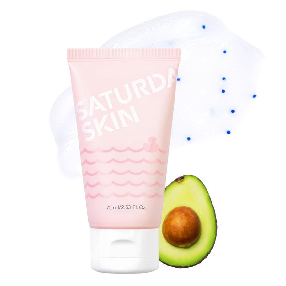 Saturday Skin Face Peeling Gel Fruit Enzyme Exfoliating Scrub 2.53 Fl Oz