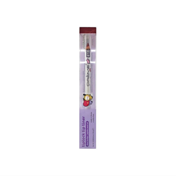The Creme Shop Bt21 Minini Liplock Lip Liner Shea Butter And Jojobo Seed Oil Lil Kiss