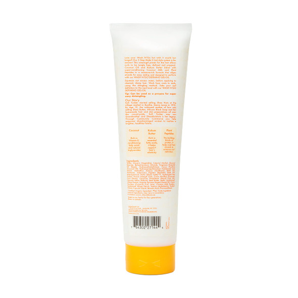 Sheamoisture Coconut Custard Curl Defining Cream Make It Last Wash N Go Primer Enhancer & Detangler For Wavy & Curly Hair Organic Shea Butter 10.3 Oz