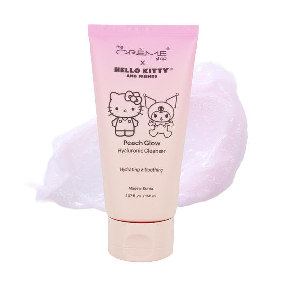 The Creme Shop X Hello Kitty Hydrating Peach Glow Cleanser Daily Face Wash