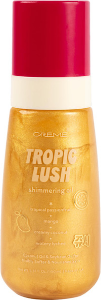 The Creme Shop Shimmer Body Oil Hydrating Body Glow Oil