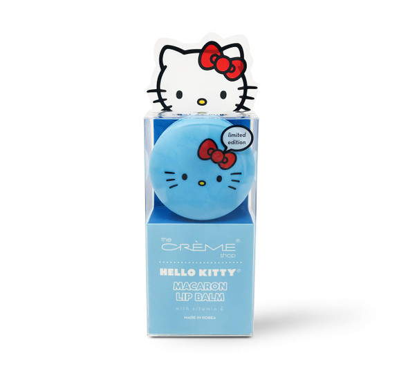 The Creme Shop X Hello Kitty Macaron Lip Balm (Cool As Mint)