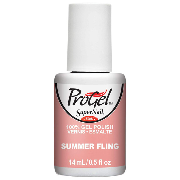 Supernail Progel Polish Summer Fling.5 Fl Oz / 14 Ml