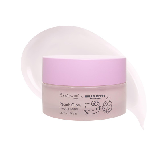The Creme Shop Hello Kitty Peach Cloud Cream Hydrating Face Moisturizer