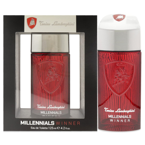 Tonino Lamborghini Millennials Winner Edt Spray Men 4.2 Oz