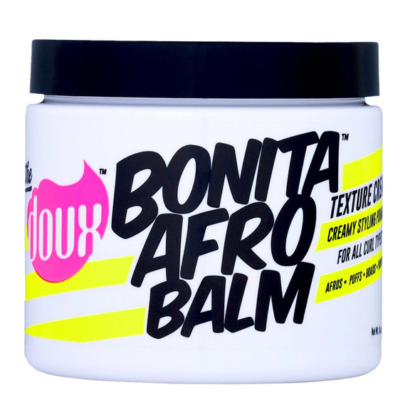 The Doux Bonita Afro Balm Curl Cream Twist & Braid Moisturizer 8 Oz