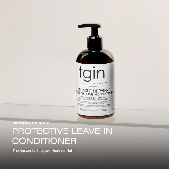 Thank God ItS Natural Tgin Protective Leave In Conditioner Restores Moisture & Shine 13 Oz