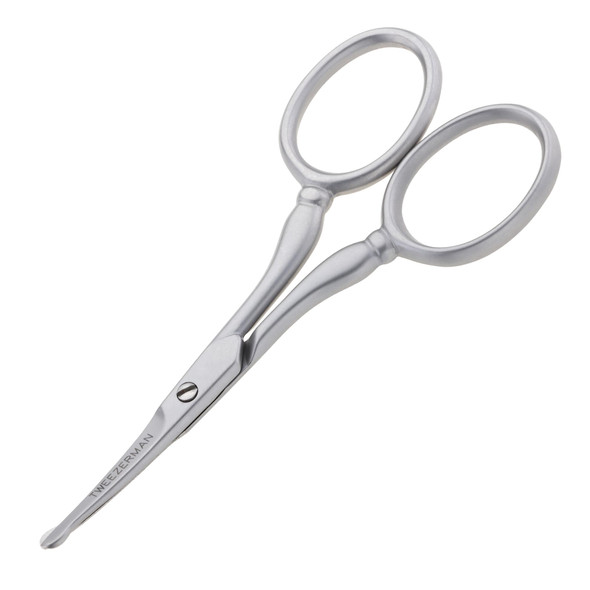 Tweezerman Facial Hair Scissors For Men Stainless Steel