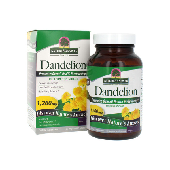 Nature's Answer Dandelion Root  90 ct