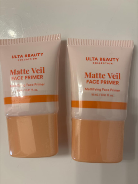 Velvet Matte Ulta Beauty Matte Veil Face Primer Travel Size Set (0.51 Fl Oz Each)