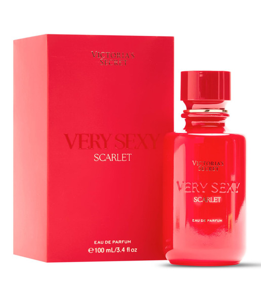 VictoriaS Secret Very Sexy Eau De Parfum Very Sexy Scarlet 3.4 Fl Oz
