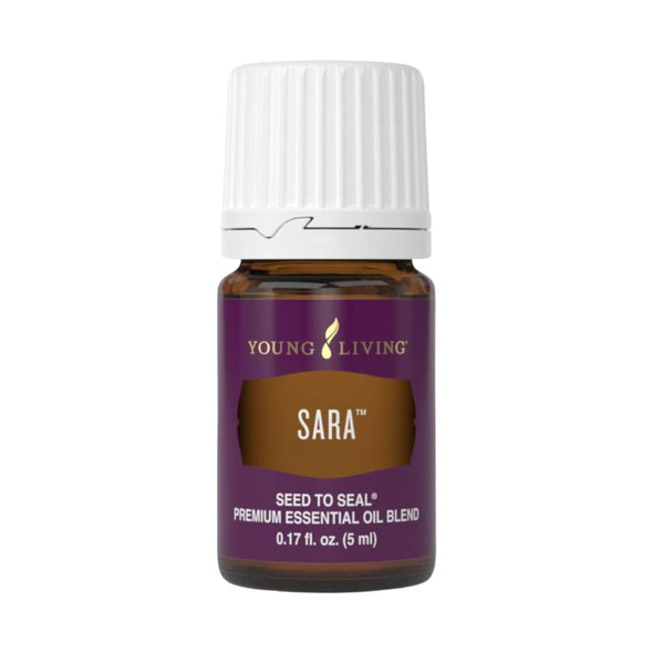 Young Living Sara Essential Oil Floral Aromatic Blend For Diffusers & Topical Use Personal Fragrance For Yoga Prayer & Meditation Routines 5 Ml