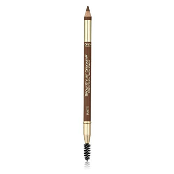 L'Oreal Paris Brow Stylist Designer Eyebrow Pencil, Brunette [310] 0.045 oz (Pack of 3)