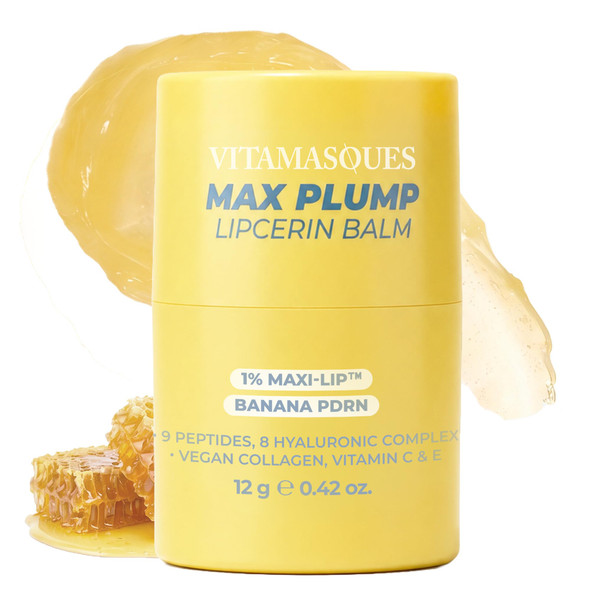 Vitamasques Honey Lipcerin Balm Banana Pdrn With 1% MaxiLip