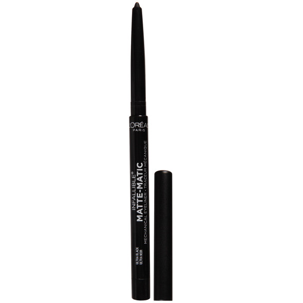 L'Oreal Paris Infallible Matte-Matic Mechanical Eyeliner, Ultra Black, 0.01 oz.