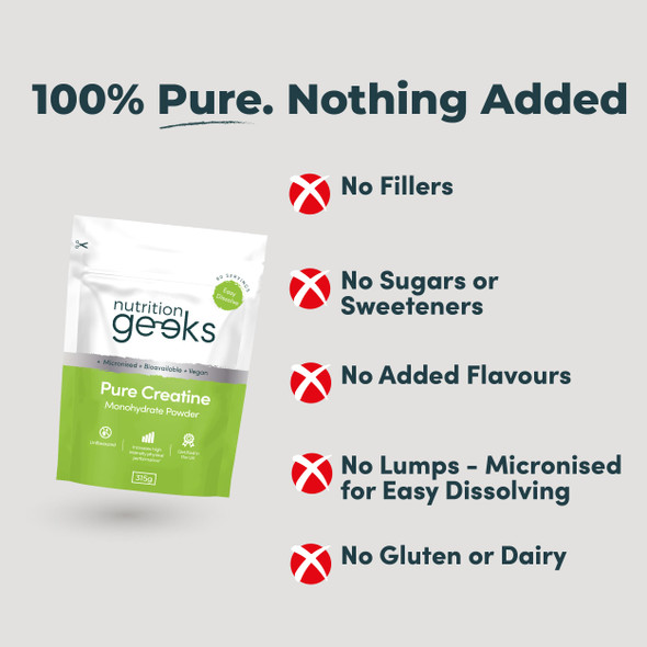 Pure Creatine Monohydrate Powder  315g