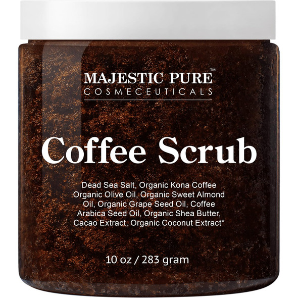 Majestic Pure Arabica Coffee Scrub