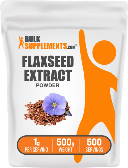 BulkSupplements Flaxseed Extract Powder