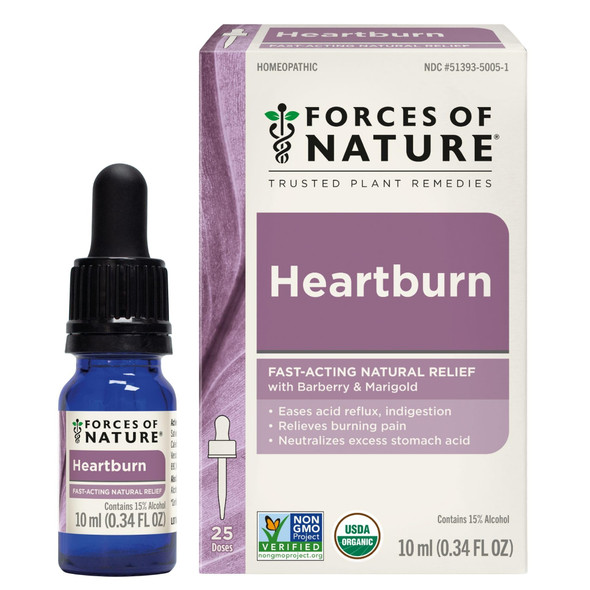 Forces of Nature Organic Heartburn Relief