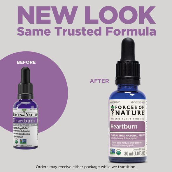 Forces of Nature Organic Heartburn Relief
