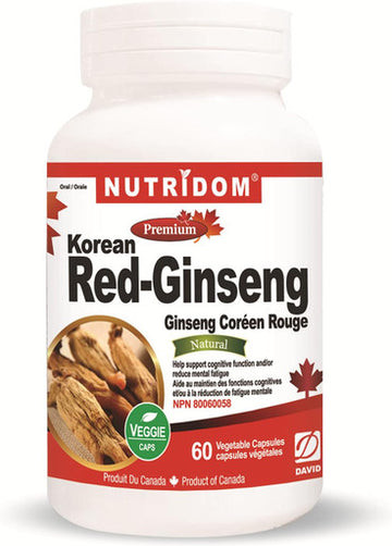 Nutridom Korean Red Panax Ginseng 500mg