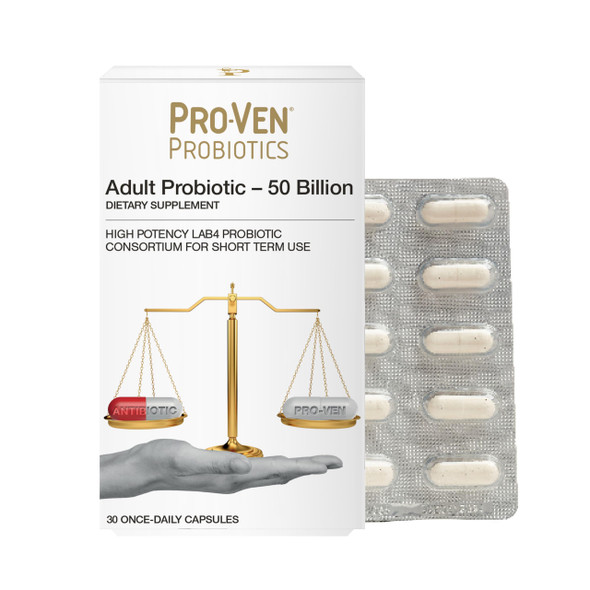 Pro-Ven Probiotics 50 Billion Shapeline