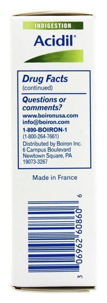 Boiron Acidil 60 tablets