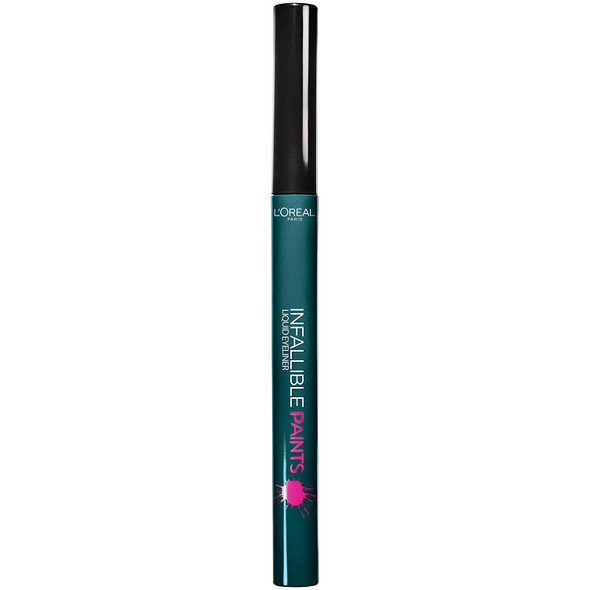 L'Oral Paris Infallible Paints Eyeliner, Wild Green, 0.034 fl. oz.