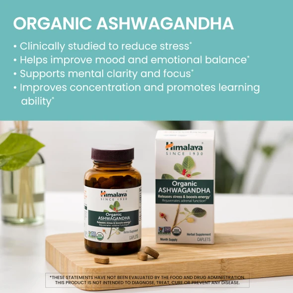 Himalaya Organic Ashwagandha Root