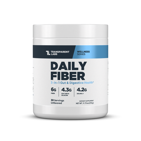 Transparent Labs - Daily Fiber - Unflavored - 30Servings
