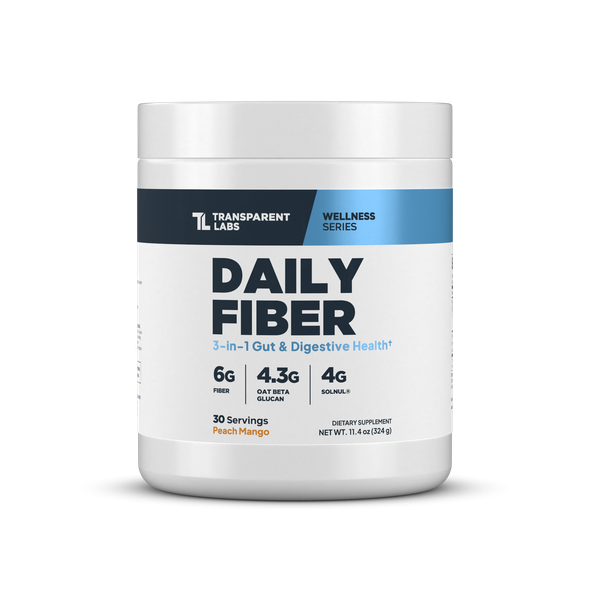 Transparent Labs - Daily Fiber - Peach Mango - 30Servings
