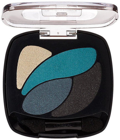 L'Oral Paris Colour Riche Dual Effects Eye Shadow, Emerald Conquest, 0.12 oz.