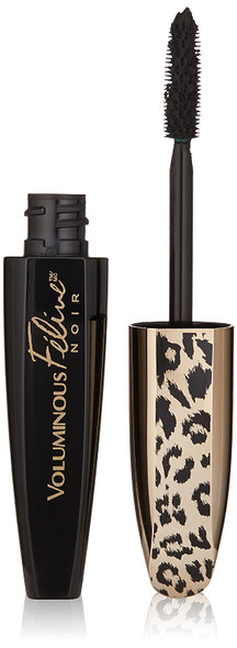 L'Oral Paris Voluminous Feline Noir Washable Mascara, Blackest Noir, 0.27 fl. oz.