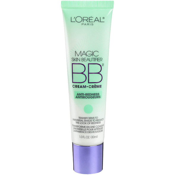 L'oreal Paris Magic Skin Beautifier Bb Cream, Anti-redness, 1 Fluid Ounce (Two Pack)