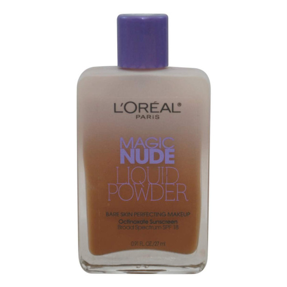 L'oreal Paris Magic Nude Liquid Powder Bare Skin Perfecting Makeup, Soft Sable, 0.91 Ounces (2 Pack)