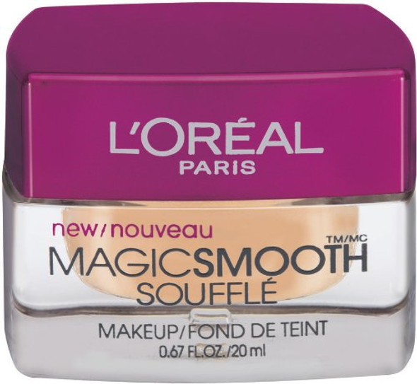 L'oreal Paris Studio Secrets Magic Smooth Souffl Makeup, Natural Beige, 0.67-Fluid Ounce
