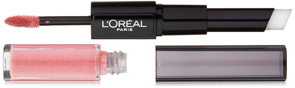 L'Oral Paris Infallible Pro Last 2 Step Lipstick, Flamboyant Flamingo, 1 fl. oz.