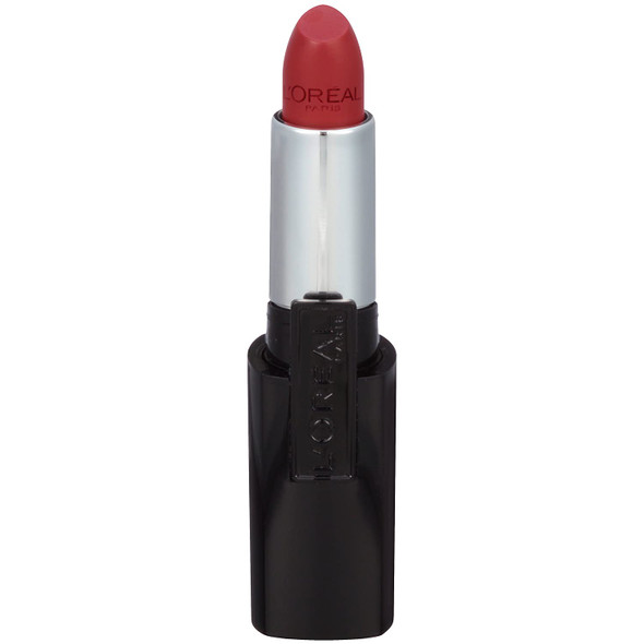 L'Oral Paris Infallible Le Rouge Lipstick, Refined Ruby, 0.09 oz.