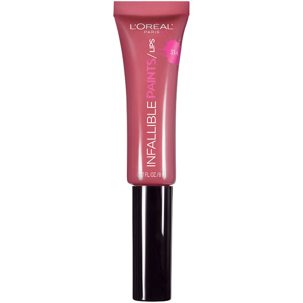 L'Oral Paris Infallible PAINTS/LIPS, Spicy Blush, 0.27 fl. oz.