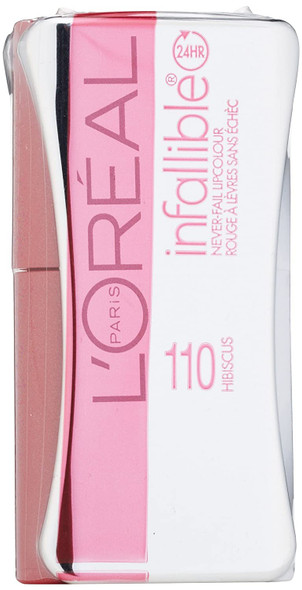 L'oreal Infallible Never Fail Lipcolour, Hibiscus