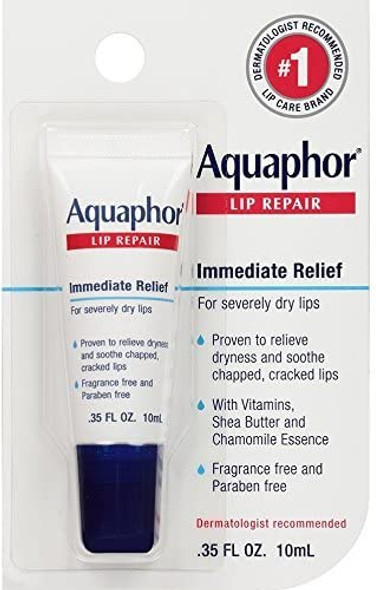 Aquaphor Lip Repair .35 Fluid Ounce Carded Pack ezNQPI, 12 Pack (0.35 oz)