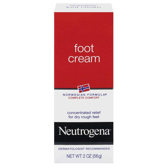 Neutrogena Norwegian Formula Moisturizing Foot Cream, 2 Oz. (Pack of 2)