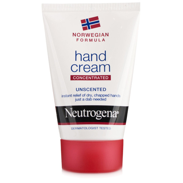 Neutrogena Concentrated Hand Cream, Unscented, Norwegian Formula,Travel Size (1.69 Ounce, Pack of 6)