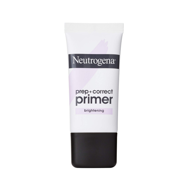 Neutrogena Prep + Correct Primer for Brightening Skin, Illuminating Makeup Primer with Seaweed Extract to Help Brighten Skin & Minimize Pores, 1.0 oz