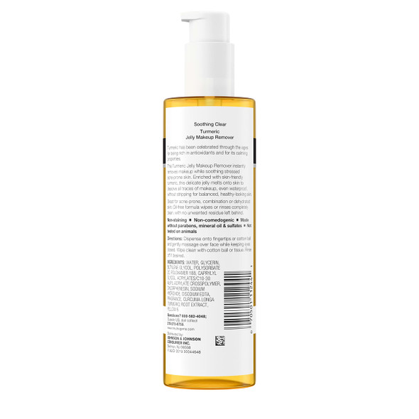 Neutrogena Soothing Clear Turmeric Jelly Makeup Remover