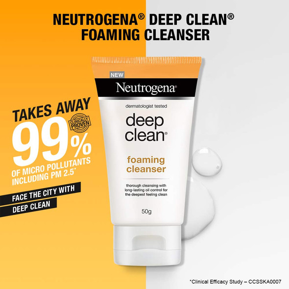 Neutrogena Deep Clean Foaming Cleanser 50gm