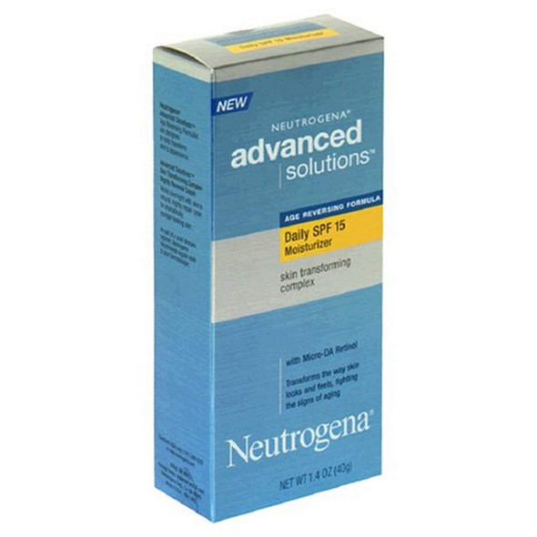 Neutrogena Advanced Solutions Daily Moisturizer, Age Reversing Formula, SPF 15, 1.4 Ounce