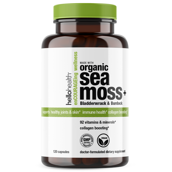 Hello Health Organic Sea Moss+ 120 Capsules