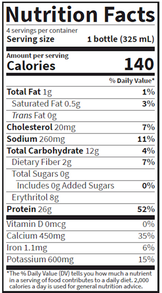 Garden of Life Sport Grass Fed Dairy Protein RTD Choc4 pack