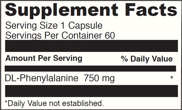 DaVinci DL-Phenylalanine 750 mg60 vegcap